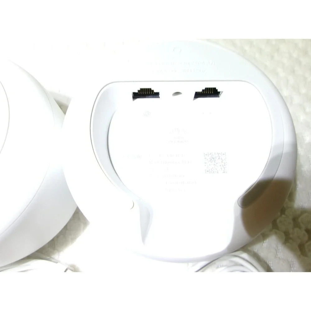 Google Nest Wifi AC2200 Mesh Router 3 Pack White Model H2D with Power Adapters